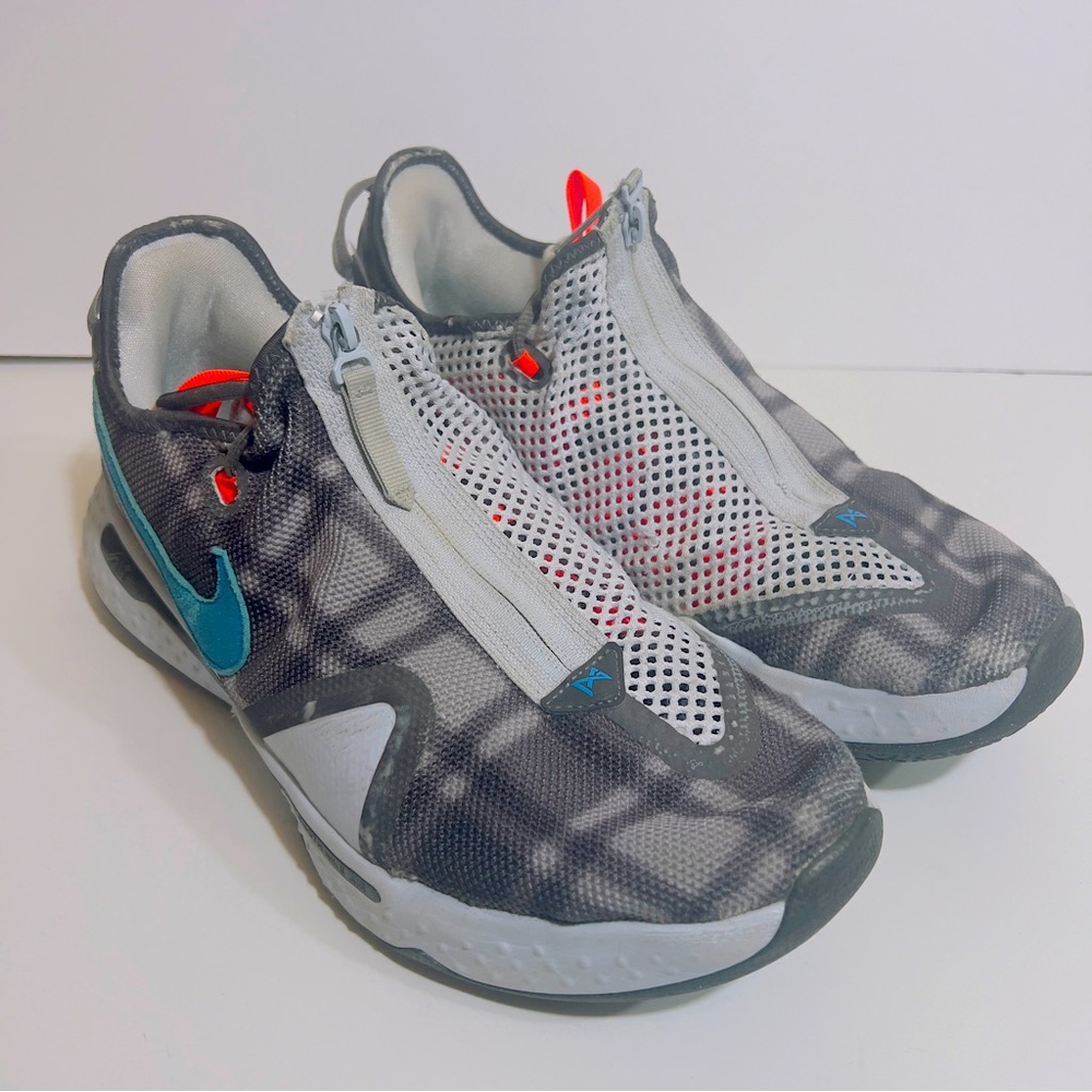 Nike PG 4 Paul George Basketball Plaid Size 12 Men Shoes - Picture 2 of 11